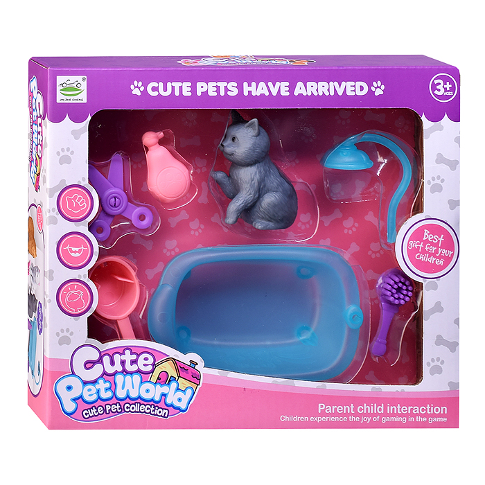 Фото к товару Набор питомец 6688-811A "Домашний любимец" в коробке Набор питомец 6688-811A "Домашний любимец" в коробке