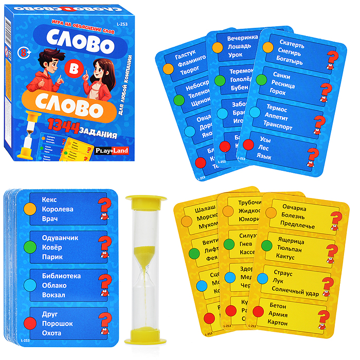 Настольная игра "Слово в слово" Настольная игра "Слово в слово"