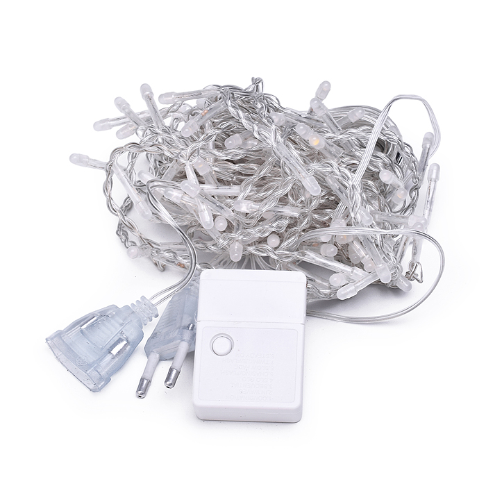 Фото к товару Электрогирлянда Бахрома, 6м, 192 лампы, теплый Электрогирлянда Бахрома, 6м, 192 лампы, теплый