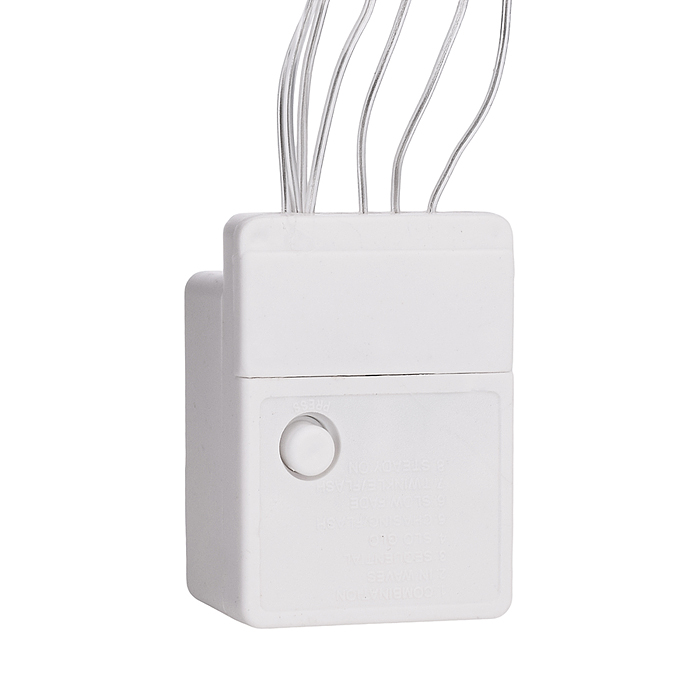 Фото к товару Электрогирлянда Бахрома, 6м, 192 лампы, теплый Электрогирлянда Бахрома, 6м, 192 лампы, теплый