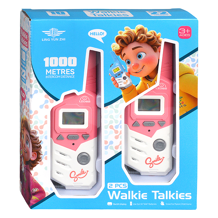 Фото к товару Рация детская LZ082A "Тайна шпиона" в коробке Рация детская LZ082A "Тайна шпиона" в коробке