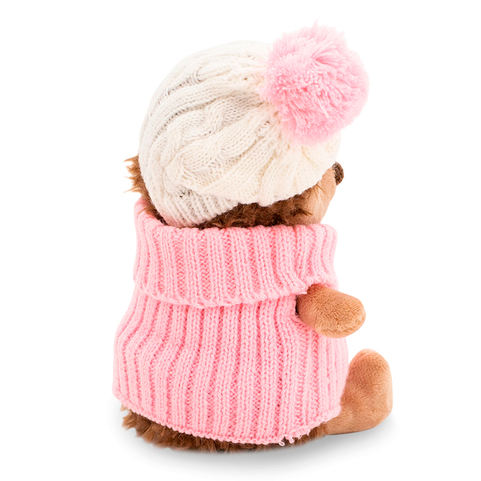 Ежинка Life Колючка в шапке с розовым помпоном 15 