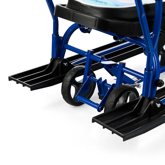 Игрушка Снегокат детский 109 "Wheel" c П-образным толкателем и колесной базой (Робби) 