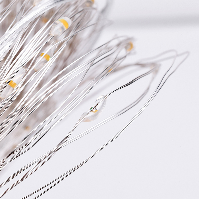 Фото к товару Электрогирлянда 20м, 200 ламп, цветная Электрогирлянда 20м, 200 ламп, цветная