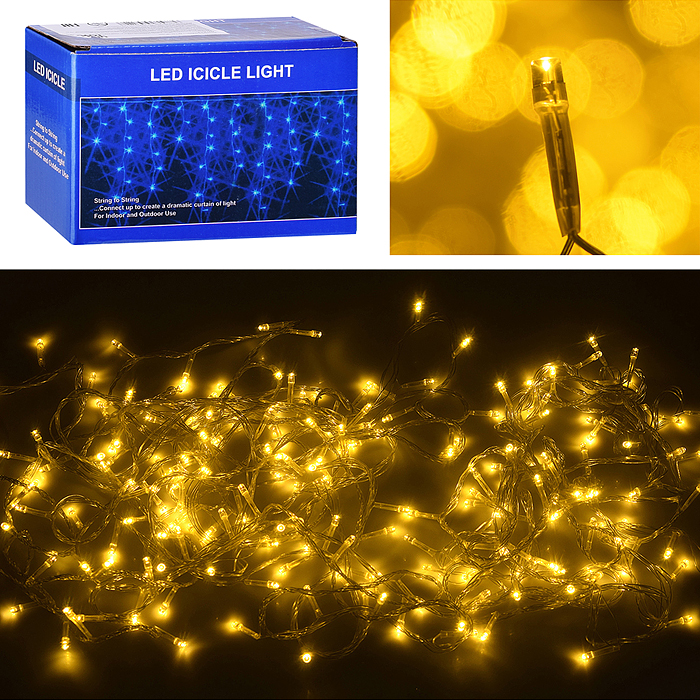 Электрогирлянда Бахрома, 6м*0,3м, 180 ламп Электрогирлянда Бахрома, 6м*0,3м, 180 ламп