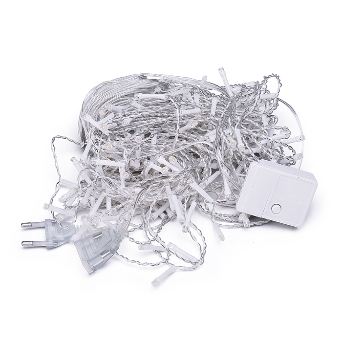 Фото к товару Электрогирлянда Бахрома, 6м*0,3м, 180 ламп Электрогирлянда Бахрома, 6м*0,3м, 180 ламп