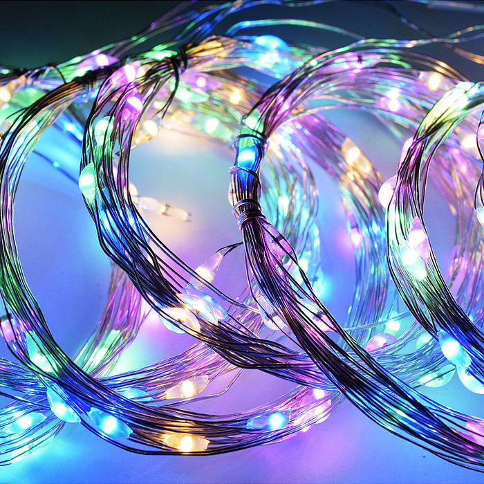 Фото к товару Электрогирлянда Занавес, 3м*1м, 100 ламп Электрогирлянда Занавес, 3м*1м, 100 ламп