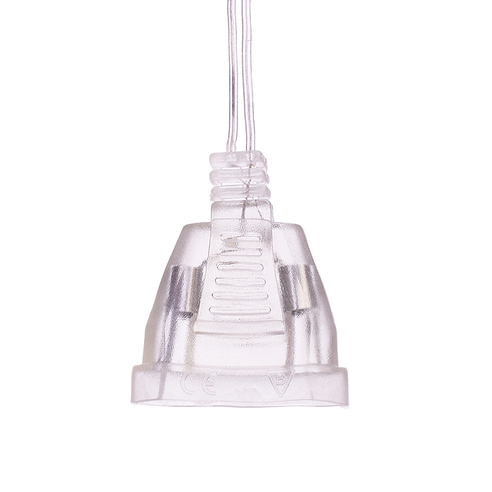 Фото к товару Электрогирлянда интерьерная "Звёздочки и снежинки" тёплый свет Электрогирлянда интерьерная "Звёздочки и снежинки" тёплый свет