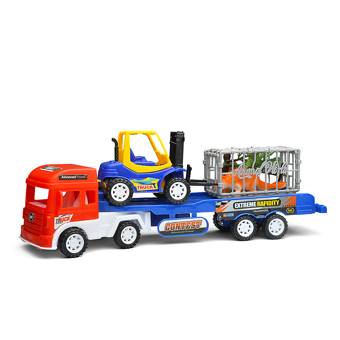 Автовоз 565-193D "Мастер на все колёса" с погрузчиком, под колпаком