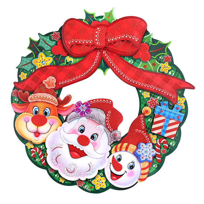 Наклейки для декора S2539 "Новогоднее чудо" Наклейки для декора S2539 "Новогоднее чудо"