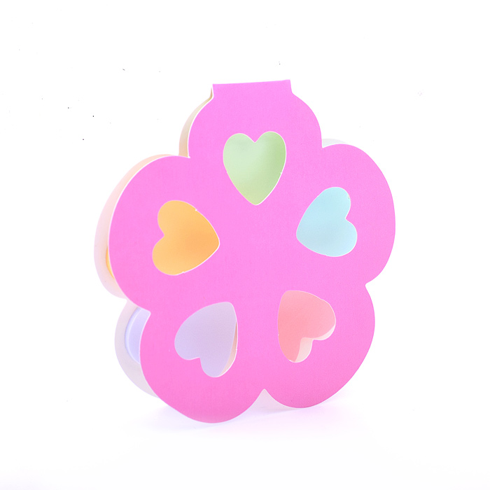 Набор клейкой бумаги для заметок "Heart" Ø набора 93 мм, размер заметок: 35x35 мм, 5x20 лис