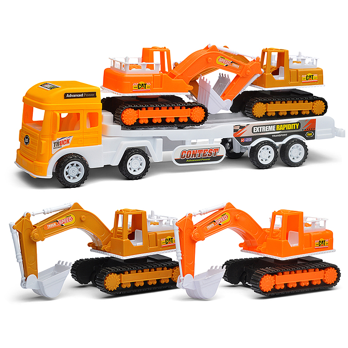 Автовоз 565-156B "Строительная техника" под колпаком