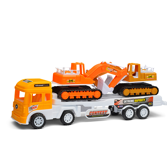 Автовоз 565-156B "Строительная техника" под колпаком