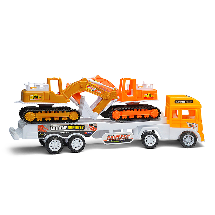 Автовоз 565-156B "Строительная техника" под колпаком