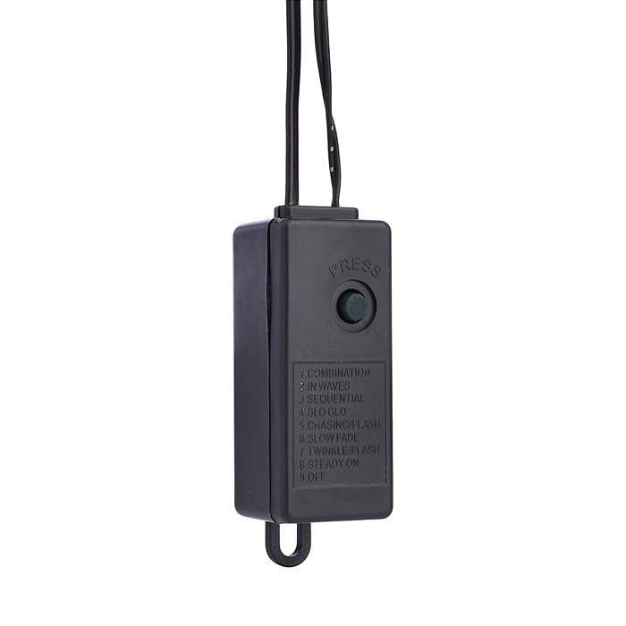 Фото к товару Электрогирлянда Мишура, 3м, 100 ламп, цветная Электрогирлянда Мишура, 3м, 100 ламп, цветная