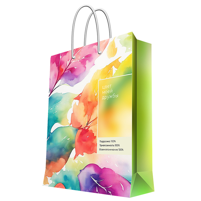 Бумажный пакет для сувенирной продукции с ламинацией, с шириной основания 17,8 cм. Бумажный пакет для сувенирной продукции с ламинацией, с шириной основания 17,8 cм.