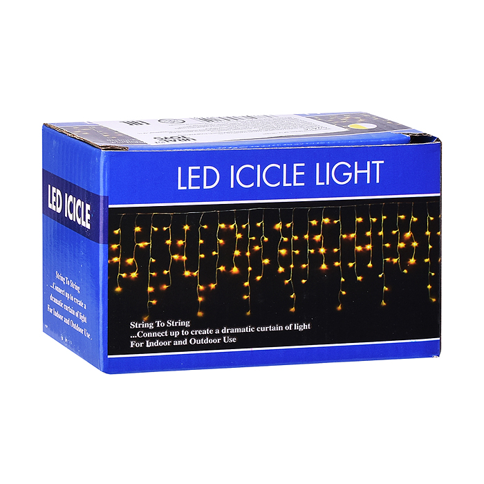 Фото к товару Электрогирлянда Занавес, 3м*1м, 120 ламп Электрогирлянда Занавес, 3м*1м, 120 ламп