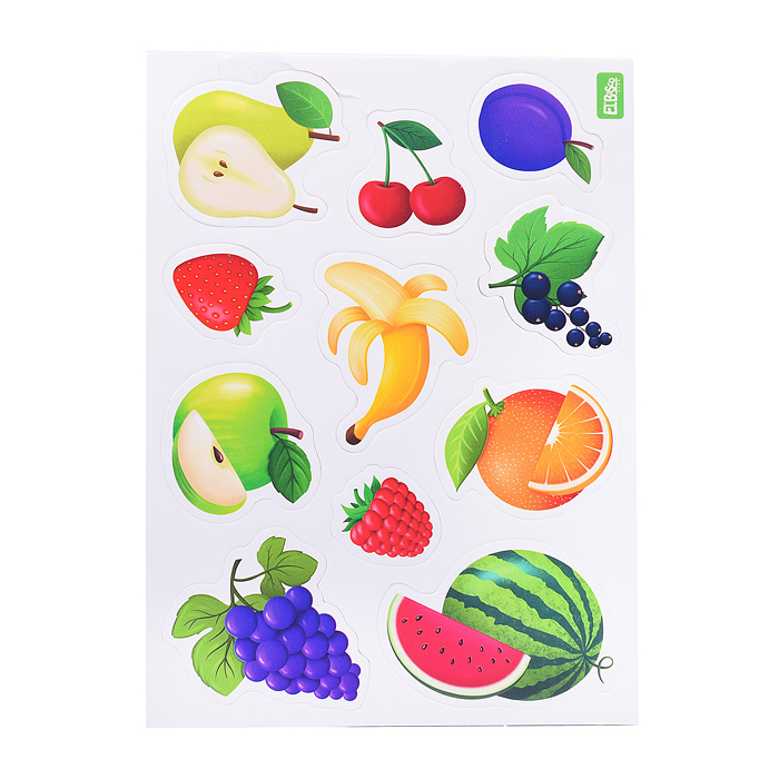 Наборы тематических магнитов "Овощи и фрукты"