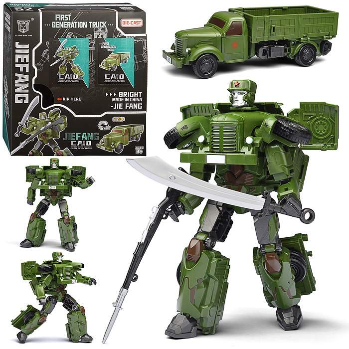 Робот LJ1632 "Воин" трансформирующийся в грузовик, в коробке