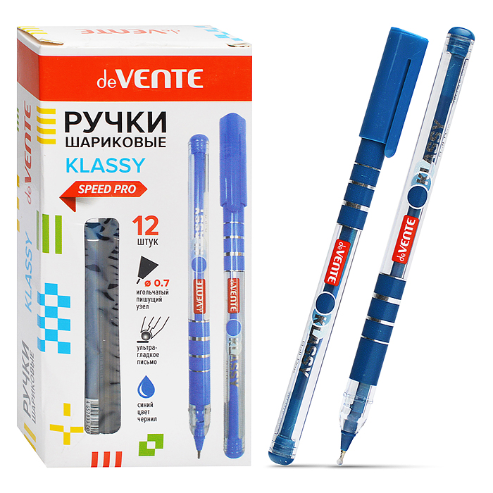 Ручка шариковая "Klassy" серия Speed Pro, d=0,7 мм, ультра гладкое письмо, чернила на масля
