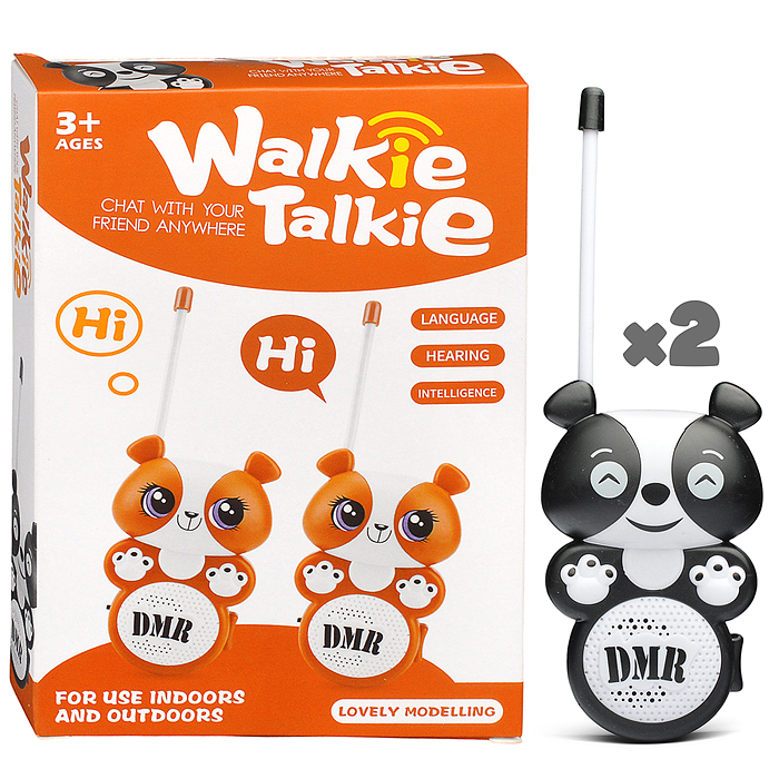 Рация детская 6345A "Зверята" в коробке