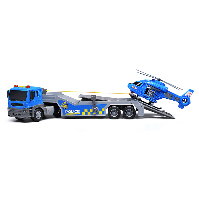 Фото к товару Машина JS202C-2 "Автовоз спецтехники" 1:16 (свет, звук) в коробк Машина JS202C-2 "Автовоз спецтехники" 1:16 (свет, звук) в коробк