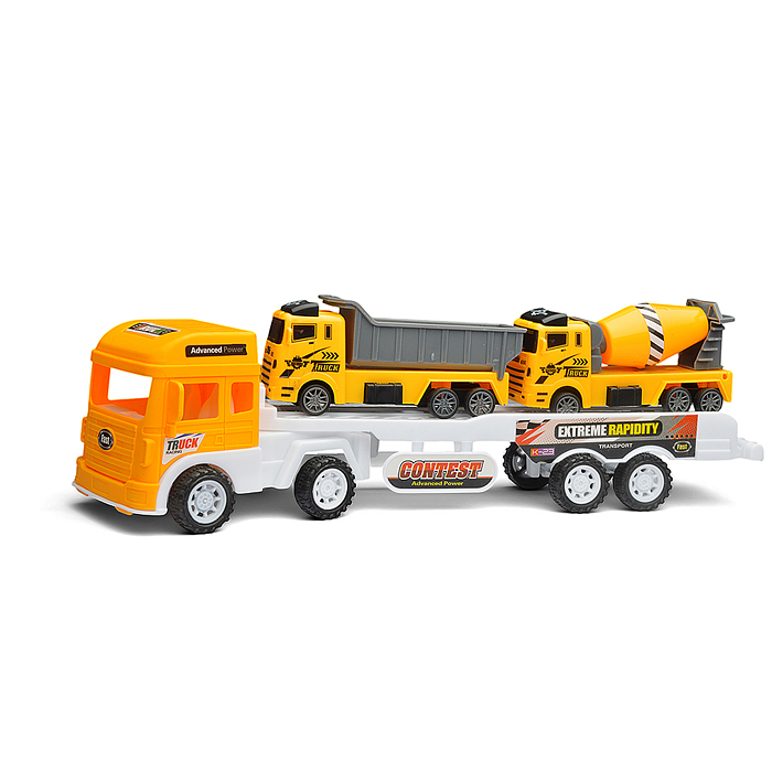 Автовоз 565-194B "Стройка" с техникой, под колпаком