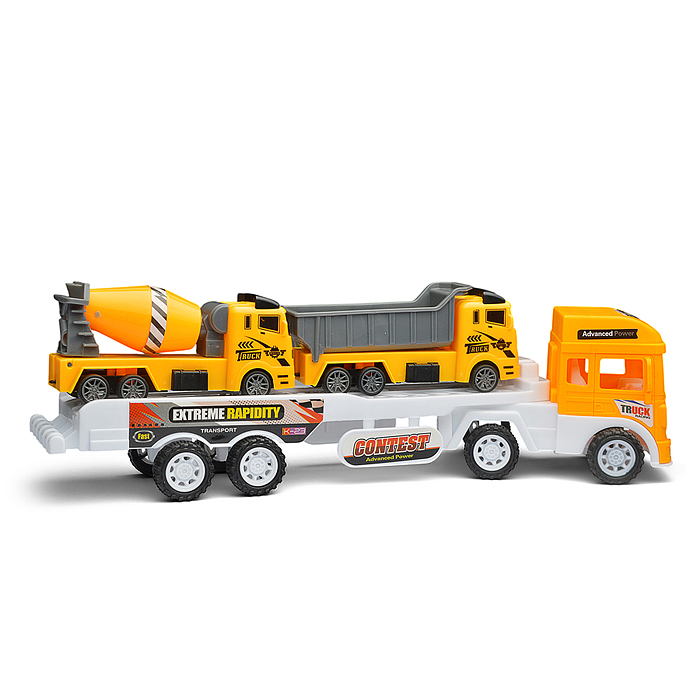 Автовоз 565-194B "Стройка" с техникой, под колпаком