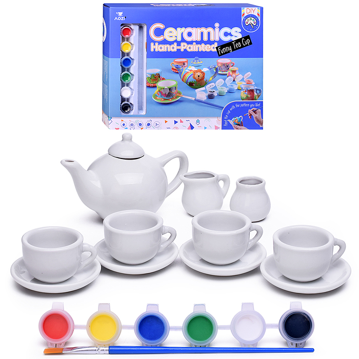 Набор творческая мастерская 2020-8A "Набор посуды" в коробке