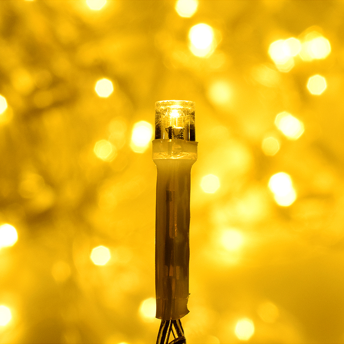 Фото к товару Электрогирлянда Бахрома, 3м, 96 ламп, теплый Электрогирлянда Бахрома, 3м, 96 ламп, теплый