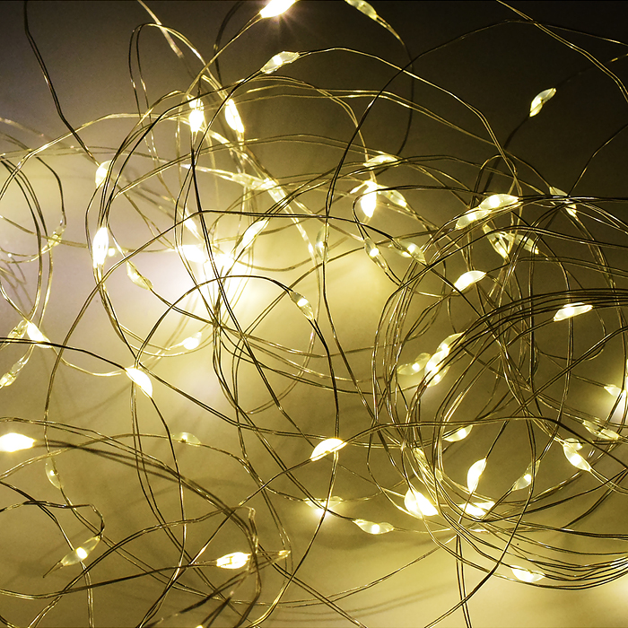 Фото к товару Электрогирлянда 20м, 200 ламп, теплый Электрогирлянда 20м, 200 ламп, теплый
