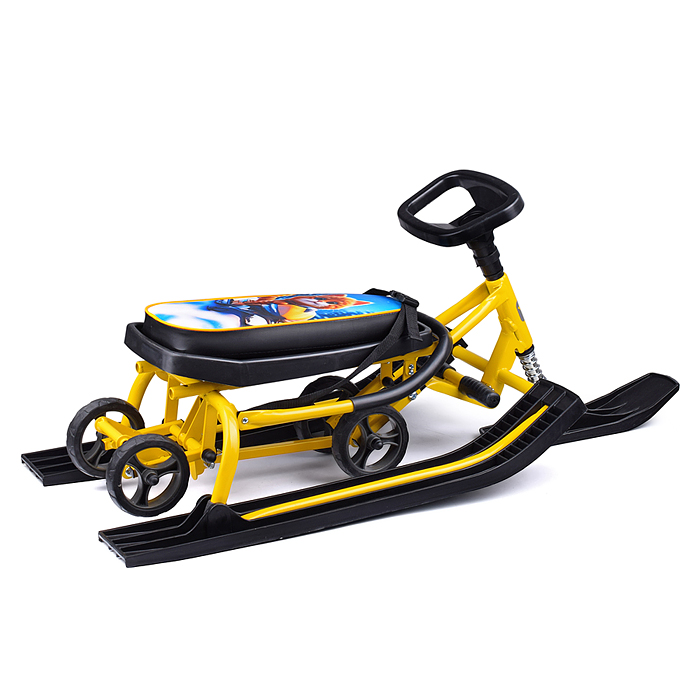 Фото к товару Игрушка Снегокат детский 111 "Mobile" с Т-образным толкателем и колесной базой (Котик на желтом снег Игрушка Снегокат детский 111 "Mobile" с Т-образным толкателем и колесной базой (Котик на желтом снег