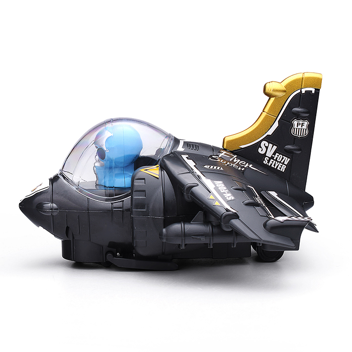 Фото к товару Самолет 286-28 "Истребитель" на батарейках, в коробке Самолет 286-28 "Истребитель" на батарейках, в коробке