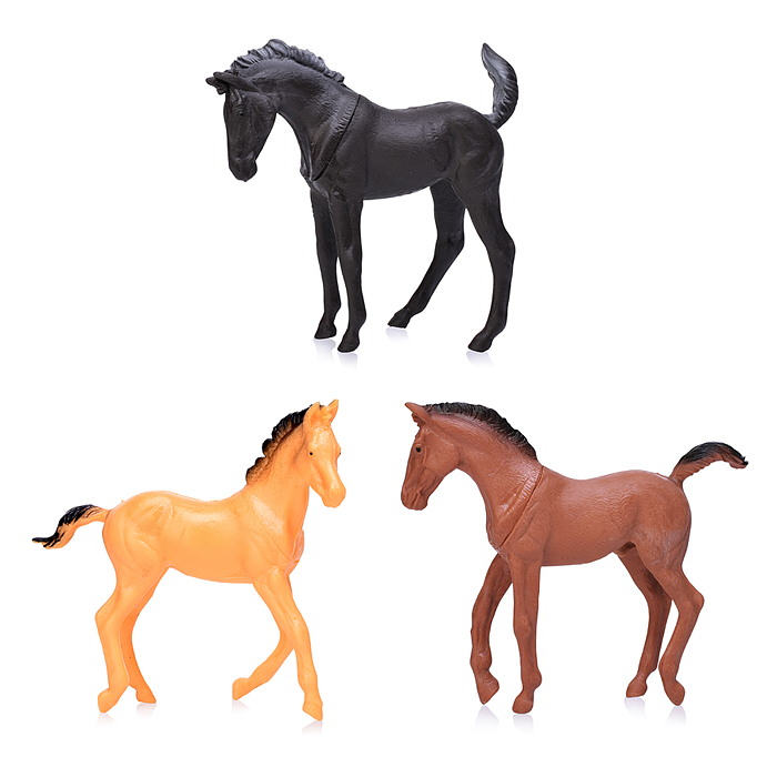 Набор лошадей Y231 "Трио" в пакете Набор лошадей Y231 "Трио" в пакете