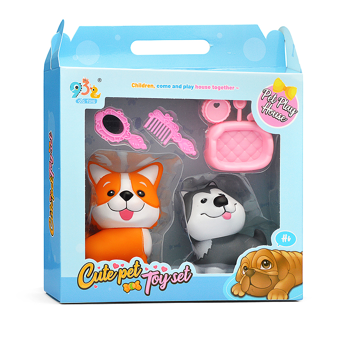 Фото к товару Набор питомец 932-12C "Дружок" в коробке Набор питомец 932-12C "Дружок" в коробке