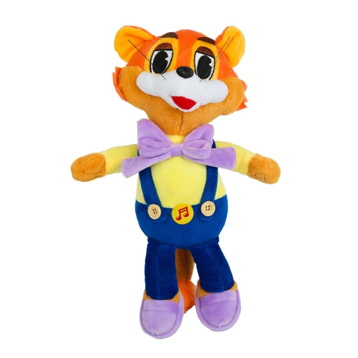 Игрушка мягкая "Кот леопольд"  20см, озвуч 