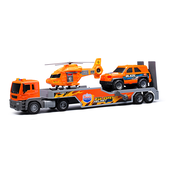 Фото к товару Машина JS203D "Автовоз" 1:16 (свет, звук) в коробк Машина JS203D "Автовоз" 1:16 (свет, звук) в коробк