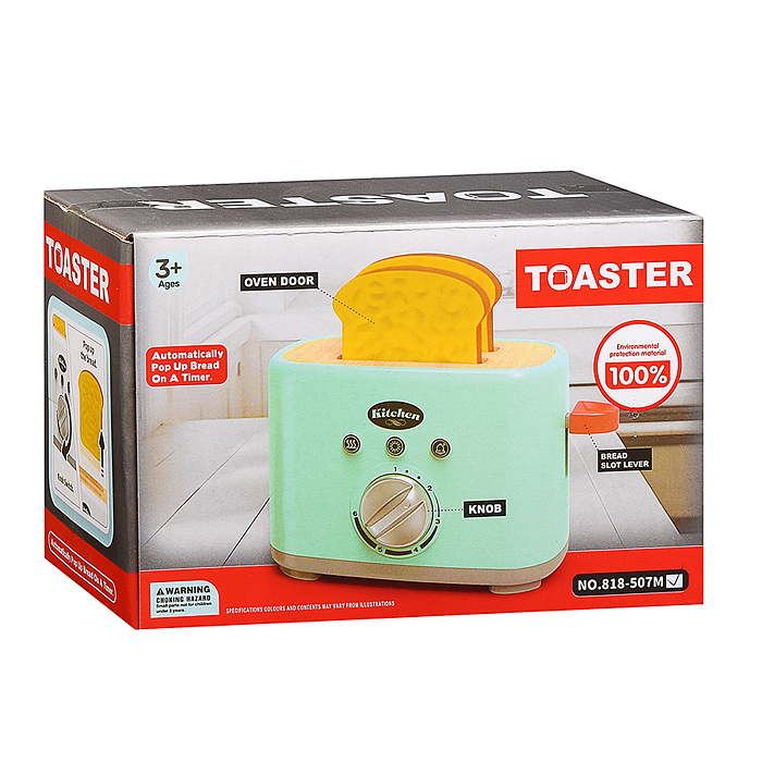 Фото к товару Бытовая техника 818-507M "Тостер-1" в коробке Бытовая техника 818-507M "Тостер-1" в коробке