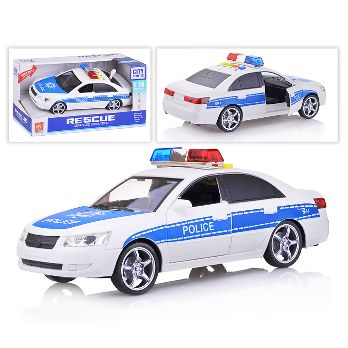 Машина WY560A "Полиция"1:16 (свет, звук) в коробке