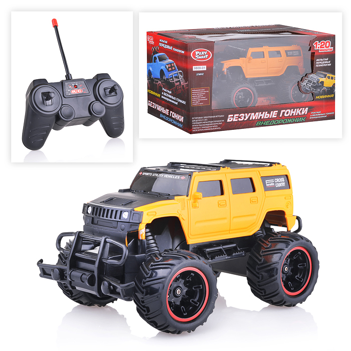 Машина 9854-01/02 Внедорожник, р/у, в коробке