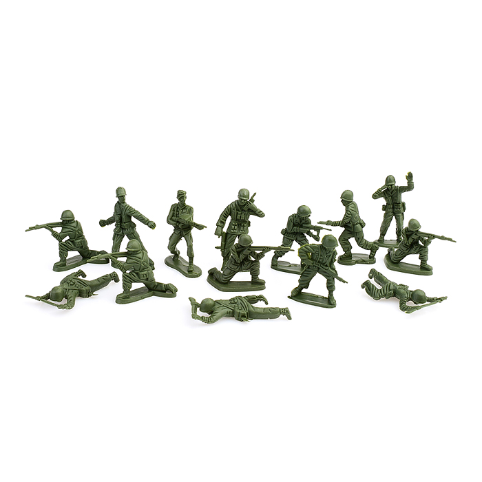 Фото к товару Набор солдатиков 3038 "Вперед!" в пакете Набор солдатиков 3038 "Вперед!" в пакете