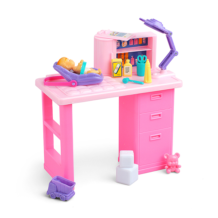 Фото к товару Набор мебели для кукол 9817 "Детский Врач" в коробке Набор мебели для кукол 9817 "Детский Врач" в коробке