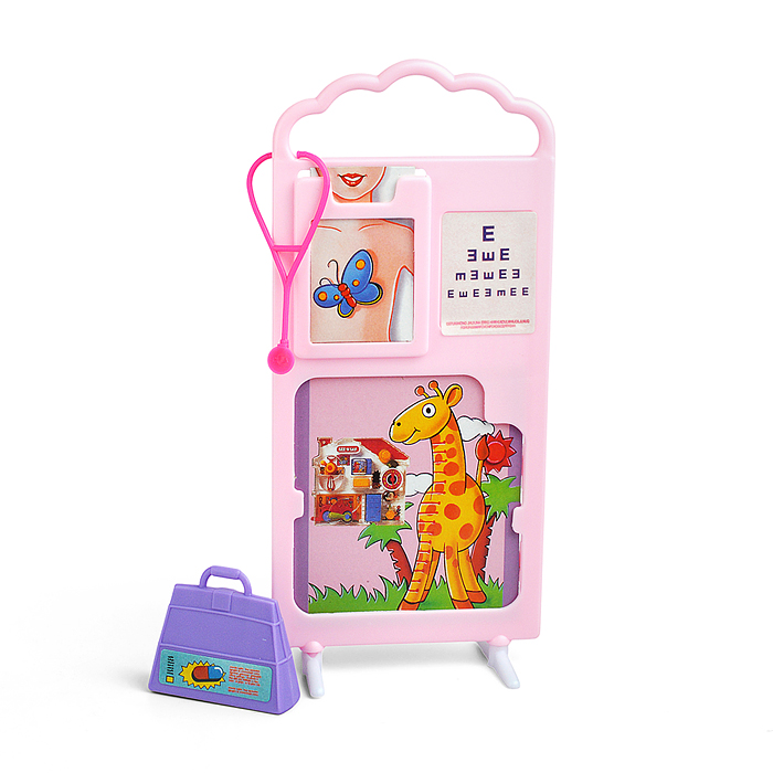 Фото к товару Набор мебели для кукол 9817 "Детский Врач" в коробке Набор мебели для кукол 9817 "Детский Врач" в коробке