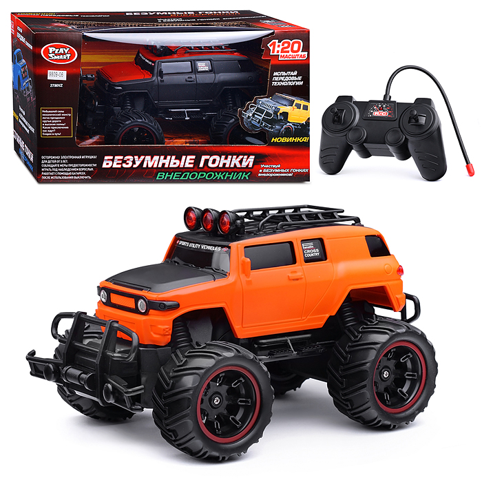 Машина 9809-05/06 "Внедорожник №2" р/у, в коробке