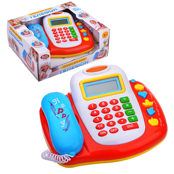 Телефон 2307 на батарейках, в коробке Телефон 2307 на батарейках, в коробке