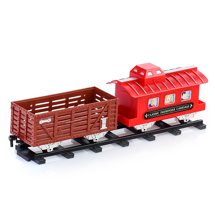 Фото к товару Железная дорога 0660 "Мой поезд" с дымом, в коробке Железная дорога 0660 "Мой поезд" с дымом, в коробке