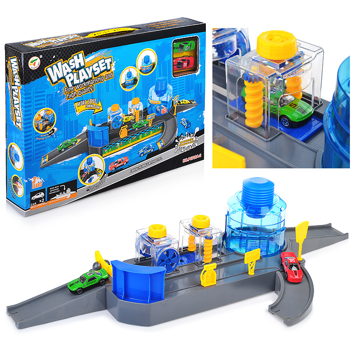 Парковка P6788A-2 "Автомойка" в коробке