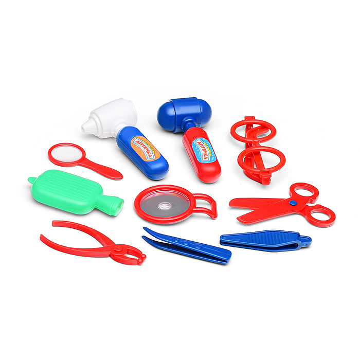 Фото к товару Набор доктора 2553 "Волшебная аптечка", в чемодане (37 предметов) Набор доктора 2553 "Волшебная аптечка", в чемодане (37 предметов)