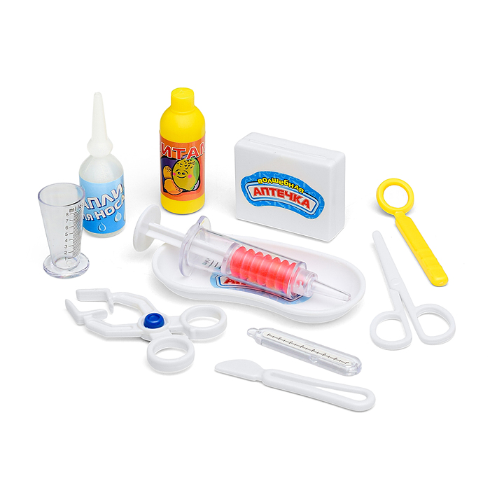 Фото к товару Набор доктора 2553 "Волшебная аптечка", в чемодане (37 предметов) Набор доктора 2553 "Волшебная аптечка", в чемодане (37 предметов)