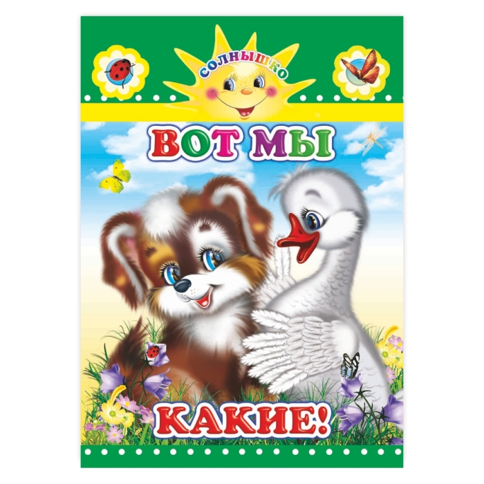 Книга картон. Вот мы какие! (Алфея) Книга картон. Вот мы какие! (Алфея)